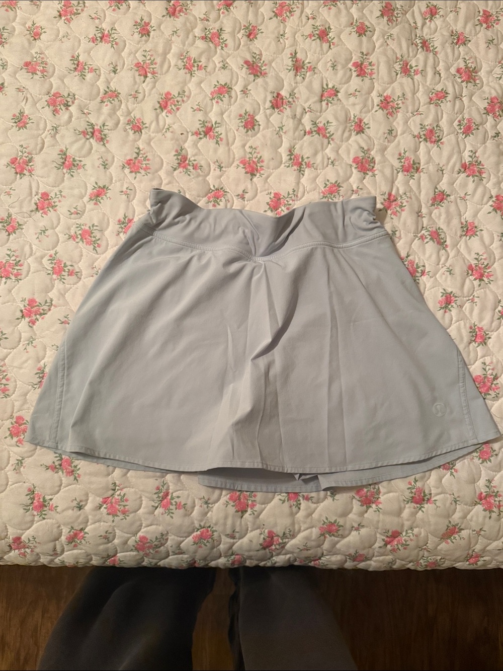 lululemon athletica Light Gray Active Skort